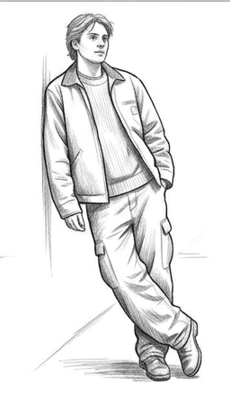 Full figure — final sketch