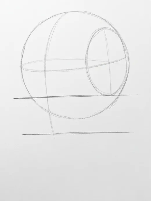 Zendaya drawing stage 4: Clean sketch