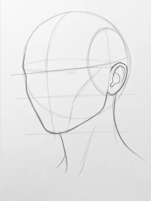Zendaya drawing stage 6: First details
